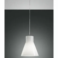 Suspension Fabas Luce DIANA Chrome, 1 lumière