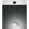 Suspension Fabas Luce Diamond Noir, 1 lumière