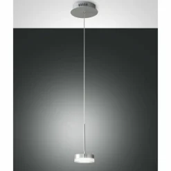 Suspension Fabas Luce Dunk LED Aluminium, 1 lumière