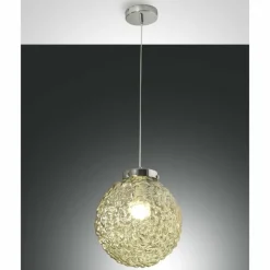 Suspension Fabas Luce Ego Chrome, 1 lumière