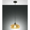 Suspension Fabas Luce Ela Noir, 1 lumière