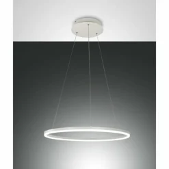 Suspension Fabas Luce Giotto LED Blanc, 2 lumières