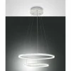 Suspension Fabas Luce Giotto LED Blanc, 1 lumière