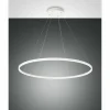 Suspension Fabas Luce Giotto LED Blanc, 1 lumière
