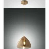 Suspension Fabas Luce Glow Laiton, 1 lumière