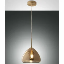 Suspension Fabas Luce Glow Laiton, 1 lumière