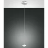 Suspension Fabas Luce Hale LED Blanc, 1 lumière