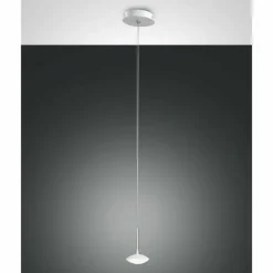 Suspension Fabas Luce Hale LED Blanc, 1 lumière