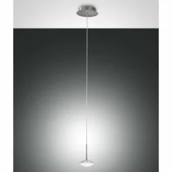 Suspension Fabas Luce Hale LED Aluminium, 1 lumière