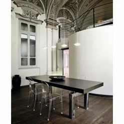 Suspension Fabas Luce Hale LED Blanc, 4 lumières