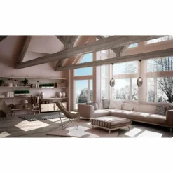 Suspension Fabas Luce Infinity Noir, 1 lumière