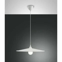 Suspension Fabas Luce Kasa Blanc, 1 lumière