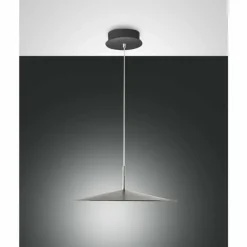 Suspension Fabas Luce Kasa LED Noir, 1 lumière