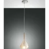 Suspension Fabas Luce Lila Bronze, 1 lumière