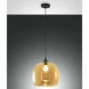 Suspension Fabas Luce Maia Noir, 1 lumière