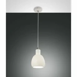 Suspension Fabas Luce Marina Blanc, 1 lumière