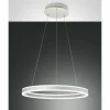 Suspension Fabas Luce Palau LED Blanc, 1 lumière