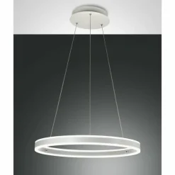 Suspension Fabas Luce Palau LED Blanc, 1 lumière