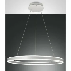 Suspension Fabas Luce Palau LED Blanc, 1 lumière