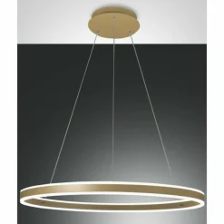 Suspension Fabas Luce Palau LED Or, 1 lumière