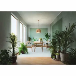 Suspension Fabas Luce Pevero Écru, 1 lumière