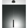 Suspension Fabas Luce Prado LED Noir, 1 lumière