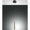 Suspension Fabas Luce Prado LED Or, Noir, 1 lumière