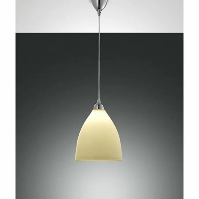 Suspension Fabas Luce PROVENZA Chrome, 1 lumière