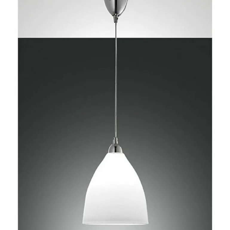 Suspension Fabas Luce PROVENZA Chrome, 1 lumière