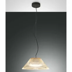 Suspension Fabas Luce Salento Noir, 1 lumière