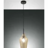 Suspension Fabas Luce Stintino Noir, 1 lumière