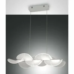 Suspension Fabas Luce Sylvie LED Blanc, 1 lumière