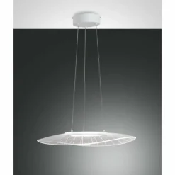 Suspension Fabas Luce Vela LED Blanc, 1 lumière