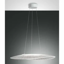 Suspension Fabas Luce Vela LED Blanc, 1 lumière