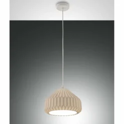 Suspension Fabas Luce Vigor Blanc, 1 lumière
