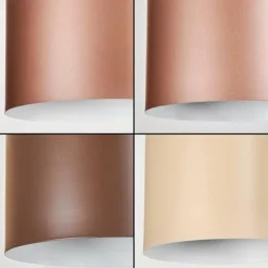 Suspension Fessade Noir, 4 lumières