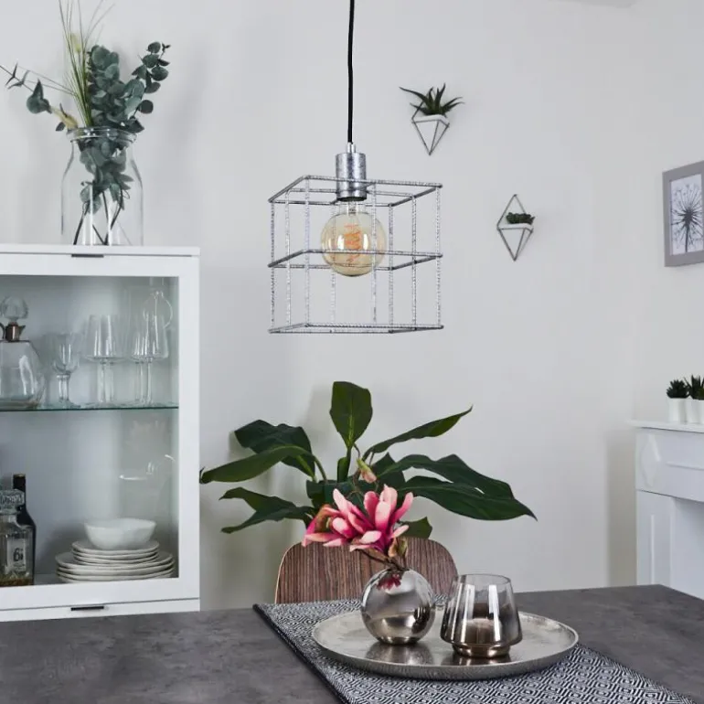 Suspension Fevaag Argenté, 1 lumière