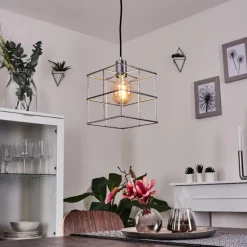 Suspension Fevaag Argenté, 1 lumière