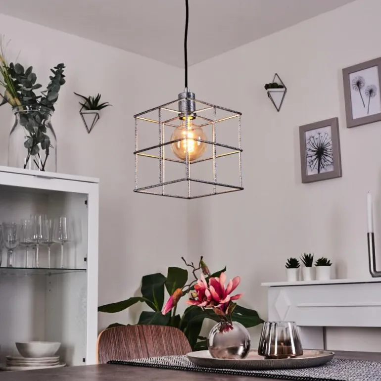 Suspension Fevaag Argenté, 1 lumière