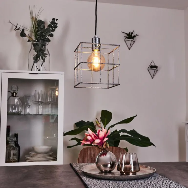 Suspension Fevaag Argenté, 1 lumière