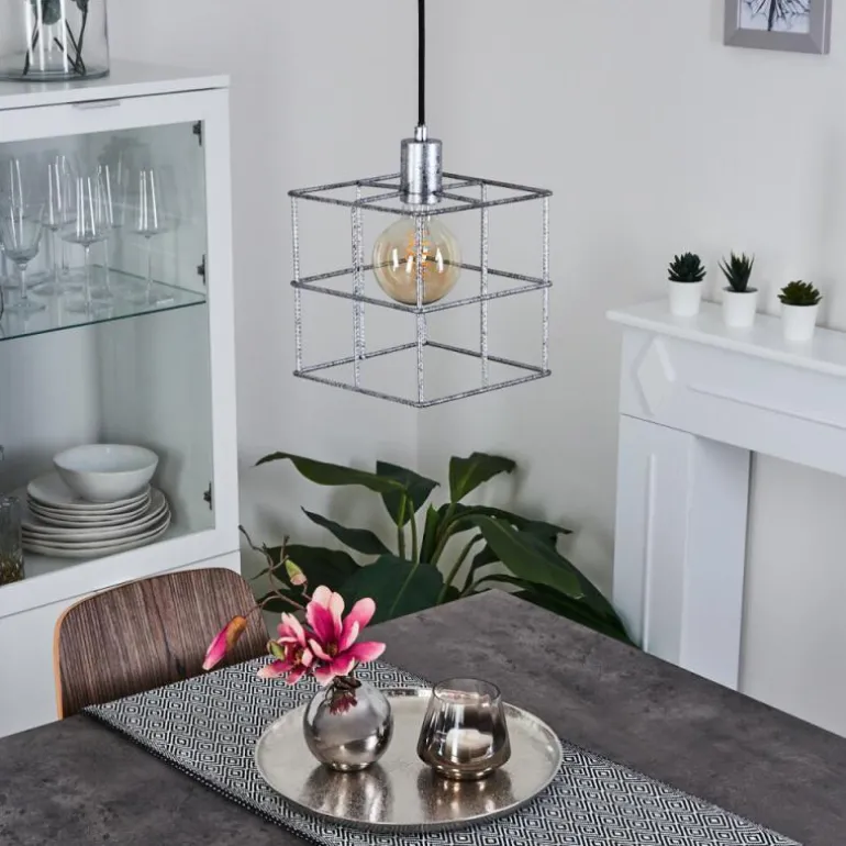 Suspension Fevaag Argenté, 1 lumière