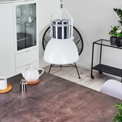 Suspension Fieberbrunn Blanc, 1 lumière