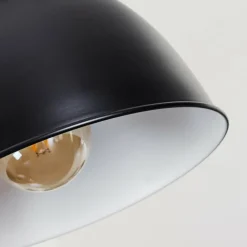 Suspension Fieberbrunn Noir, 1 lumière