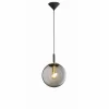 Suspension Fischer & Honsel living Dini Noir, 1 lumière