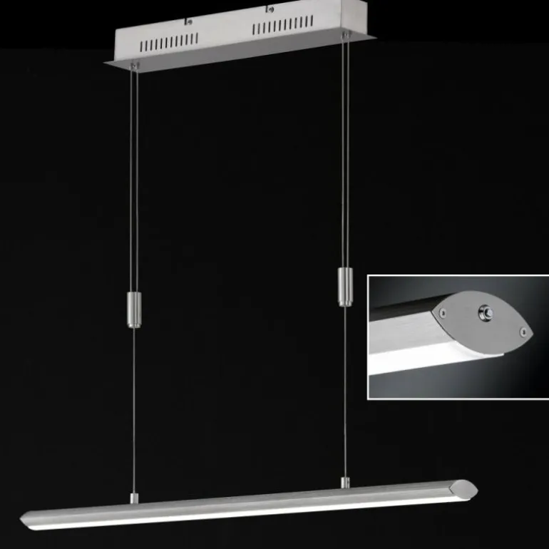 Suspension Fischer & Honsel Beat TW LED Aluminium, 1 lumière