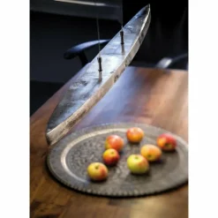 Suspension Fischer & Honsel Colmar LED Nickel mat, 5 lumières