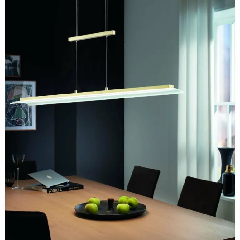 Suspension Fischer & Honsel ROOF LED Laiton, 1 lumière