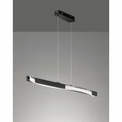 Suspension Fischer & Honsel Bridge LED Noir, 1 lumière