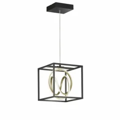 Suspension Fischer & Honsel Gisi LED Noir, 1 lumière, Télécommandes