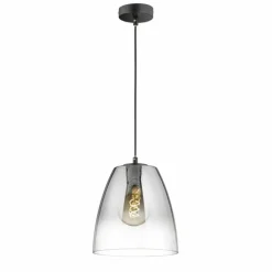 Suspension Fischer & Honsel Miro Noir, 1 lumière